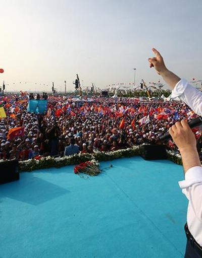 Başbakan Ahmet Davutoğlu Maltepe mitinginde konuştu