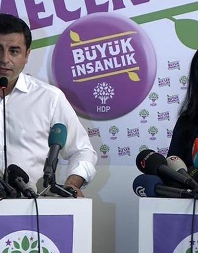 HDP Eş Genel Başkanları Demirtaş ve Yüksekdağdan açıklama