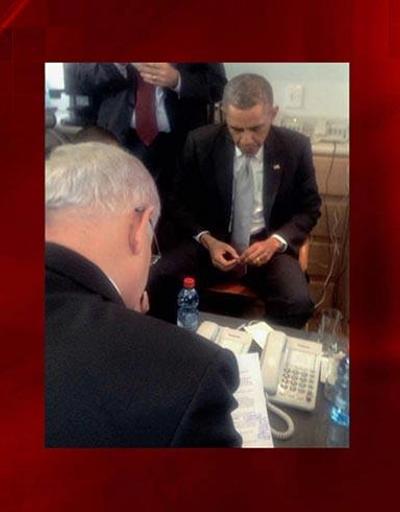 İşte Netanyahunun özür telefonunun fotoğrafı