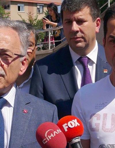 CHP İl Başkanı Murat Karayalçın saldırıya uğrayan Meclis Üyesini ziyaret etti