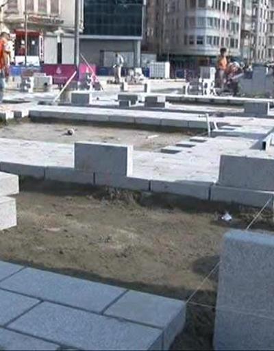 Taksim Meydanı ile Gezi Parkını birleştirme çalışması başladı