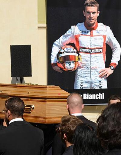 Bianchinin cenazesi toprağa verildi