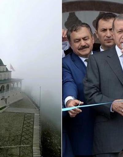 Cumhurbaşkanı Erdoğan Kıbledağı camisinin açılışını yaptı