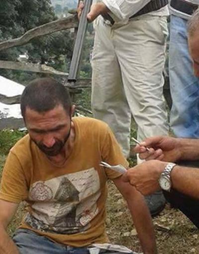 Samsunda köylüler Türkçe bilmeyen bir kişiyi terörist diye rehin aldı