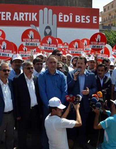 Diyarbakırda STKlardan PKKya silahları bırak çağrısı