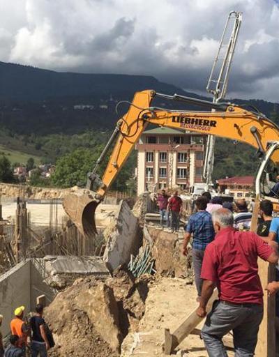 Hastane inşaatında göçük: 1 ölü