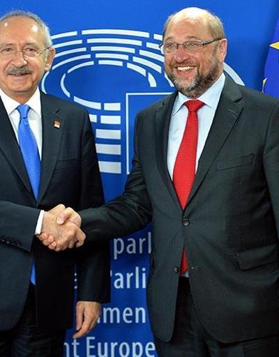 CHP lideri Kılıçdaroğlu, AP Başkanı Schulz ile görüştü