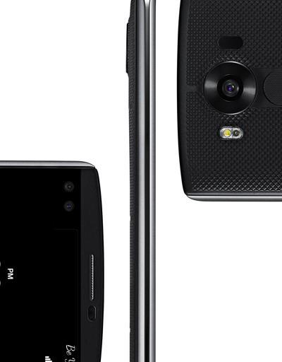 LGden çift ön kameralı iki ekranlı telefon: V10