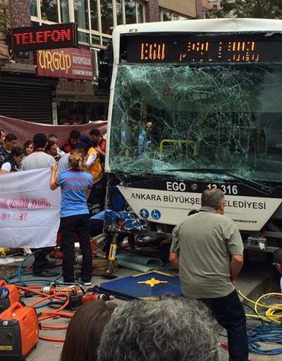 Ankaradaki otobüs kazasının şoförü tutuklandı