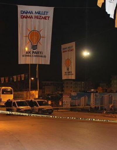 Esenyurtta AK Parti seçim bürosuna saldırı