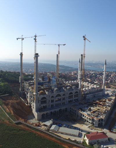 Çamlıca Camisi inşaatında son durum