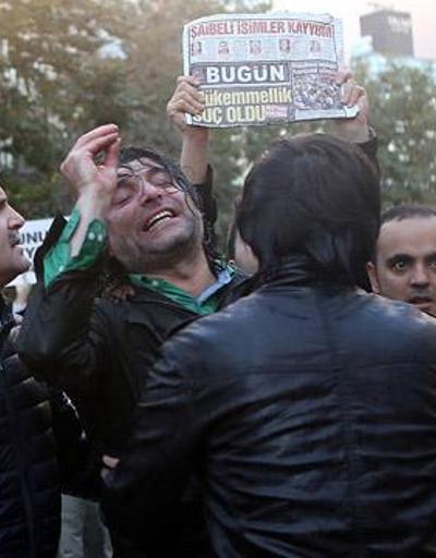 İpek Medya önünde polis müdahalesi