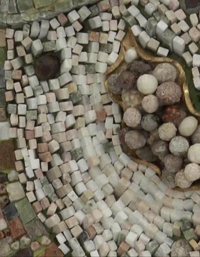 Dünyada bir ilk Gaziantepte... Safra kesesi taşlarından mozaik
