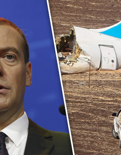Rusya Başbakanı Medvedevden düşen yolcu uçağıyla ilgili açıklama