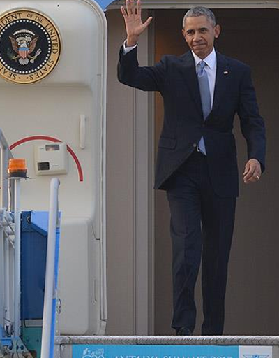 ABD Başkanı Obama Antalyaya geldi