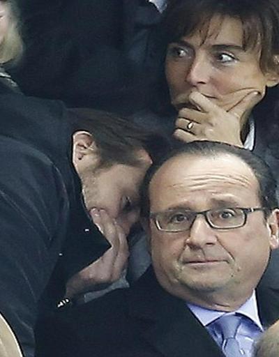 İşte Fransa Cumhurbaşkanı Hollandeın terör saldırısını öğrendiği an