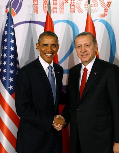 Cumhurbaşkanı Erdoğan ABD Başkanı Obama ile bir araya geldi