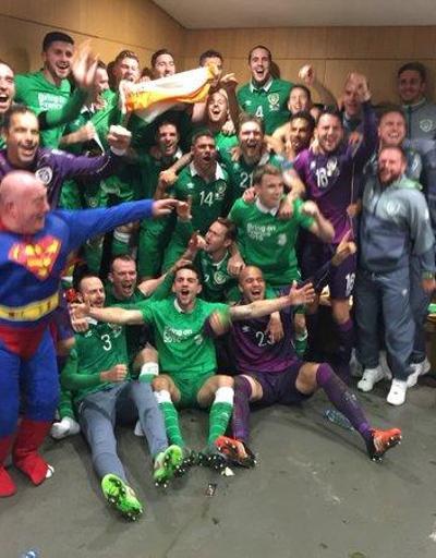 Süpermen, İrlandayı bizzat gelip tebrik etti