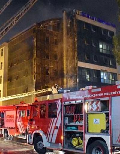 Haliç Üniversitesinde yangın