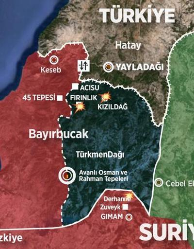 Bayırbucak Türkmen bölgesine saldırılar sürüyor
