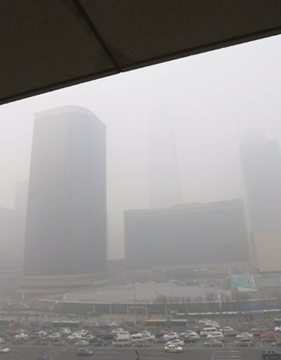 Çindeki hava kirliliği için alarm seviyesi yükseldi