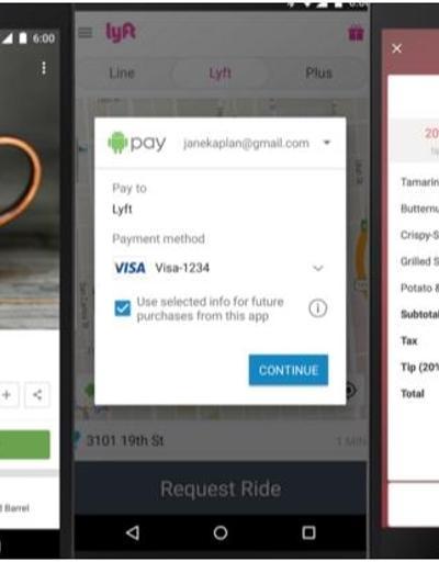 Android Pay ile ödeme yapmak mümkün