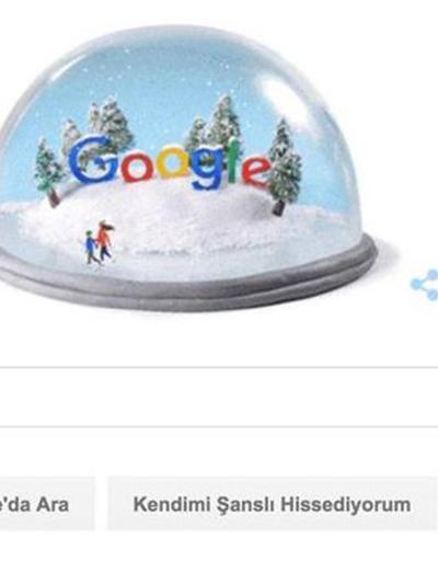 Google Kış gündönümü için doodle hazırladı