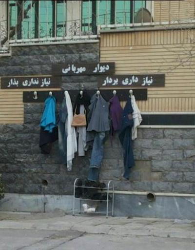 İranda evsizler için şefkat duvarları