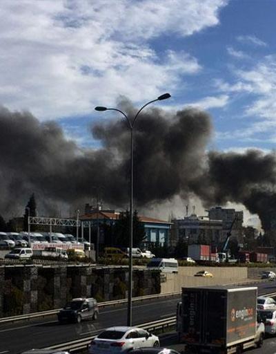 İstanbul Maltepede yangın