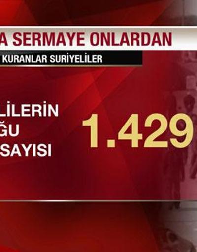 Türkiyeye en fazla sermaye Suriyelilerden
