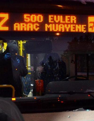 Diyarbakırda iki belediye otobüsü kurşunlandı