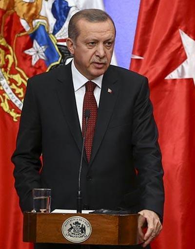 Erdoğan Şiliden Huzur gelecek mesajı verdi