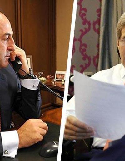 Mevlüt Çavuşoğlu, John Kerry ile Cenevreyi konuştu