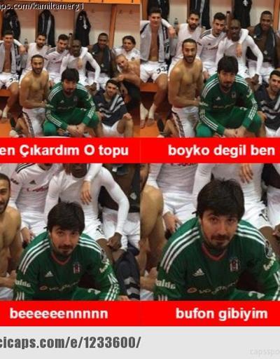 Beşiktaş - Gaziantepspor maçı capsleri