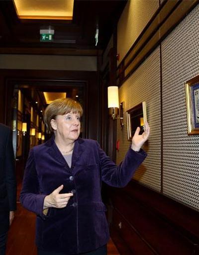 Cumhurbaşkanı Erdoğan Merkeli kabul etti