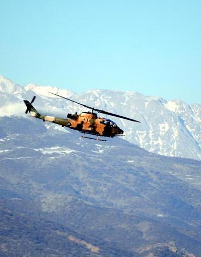 Tuncelide PKKlıların yerlerini ANKA tespit etti, Kobralar vurdu