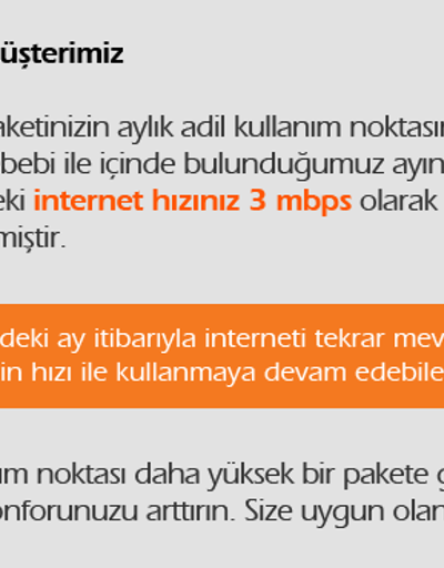 Türkiye genelinde internet hızı arttı Adil Kullanım Kotası kalktı mı