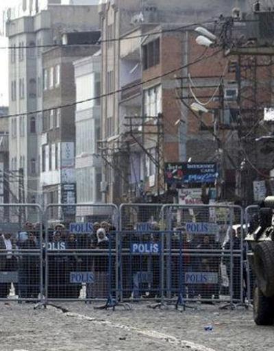 Diyarbakırda güvenlik koridoru kapatıldı