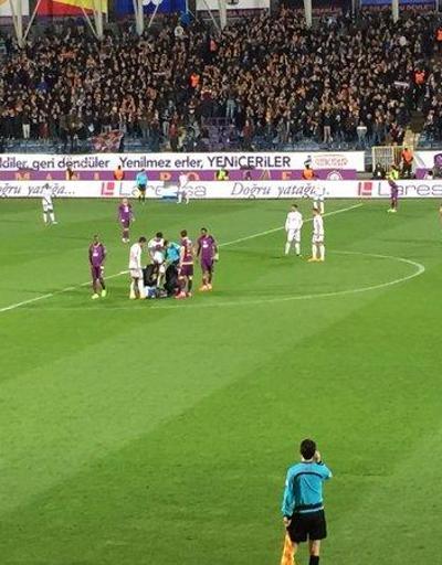 Osmanlı - Gaziantepspor maçında hakem İlker Meral sakatlandı