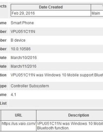 Vaiodan Windows 10 Mobil atağı