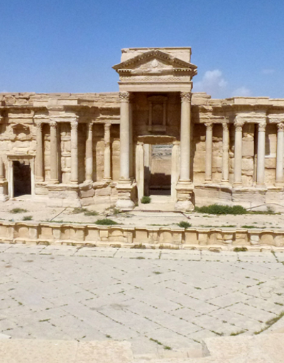 Palmira mayın tarlasına dönmüş