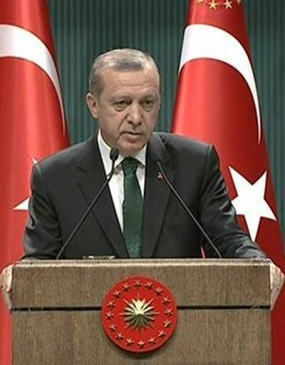 Cumhurbaşkanı Erdoğandan dokunulmazlık mesajı