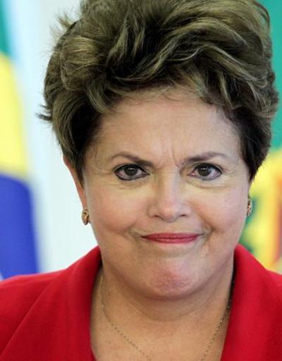 Brezilya Devlet Başkanı Dilma Rousseff azlin eşiğinde
