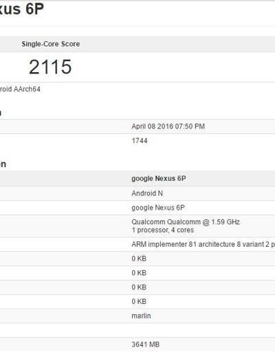 Nexus 6Pye Snapdragon 820 dopingi