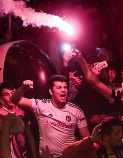 Beşiktaş kutlamalara başladı