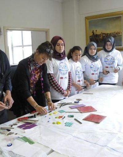 ABDli sanatçı Barış Mozaiği için İstanbulda