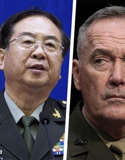 Çin ve ABDden gerilimi düşürücü adım: Generaller görüştü