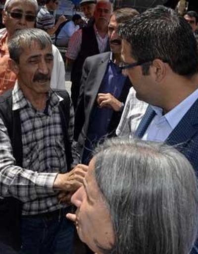 Diyarbakırda HDP heyetine tepki