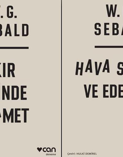 W.G. Sebaldin 2 kitabı daha Türkçede