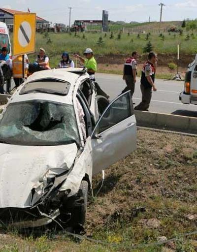 Konya Ereğli İlçe Emniyet Müdürü ve AK Parti ilçe başkanı kaza yaptı
